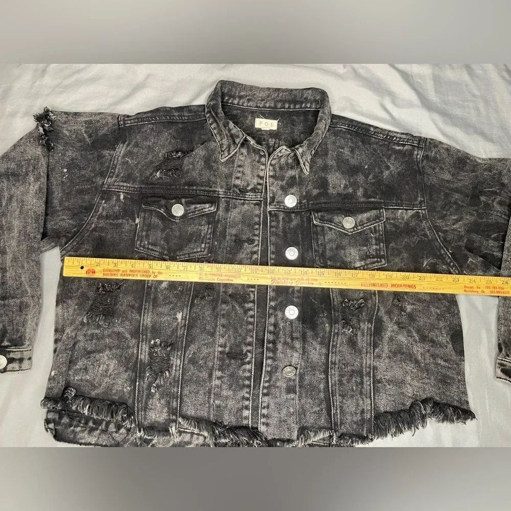 POL Charcoal Textured Jacket - Picture 8 of 12